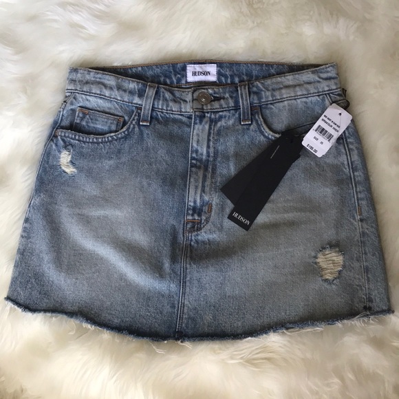 Hudson Jeans Dresses & Skirts - Hudson Vivid Mini Jean Skirt
